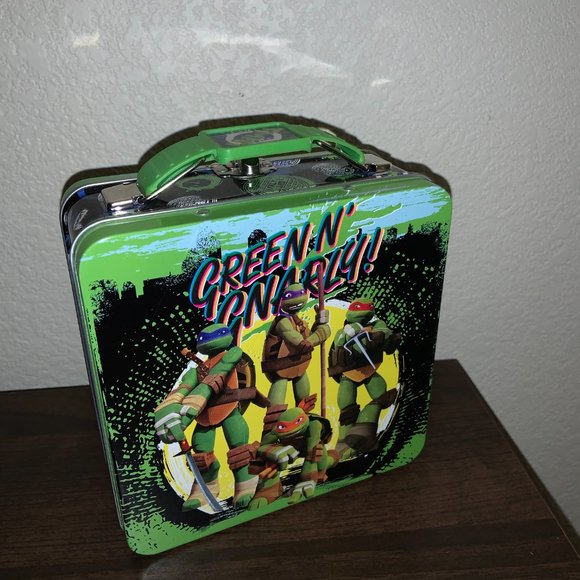 Teenage Mutant Ninja Turtle Tin Box - Picture 2 of 7